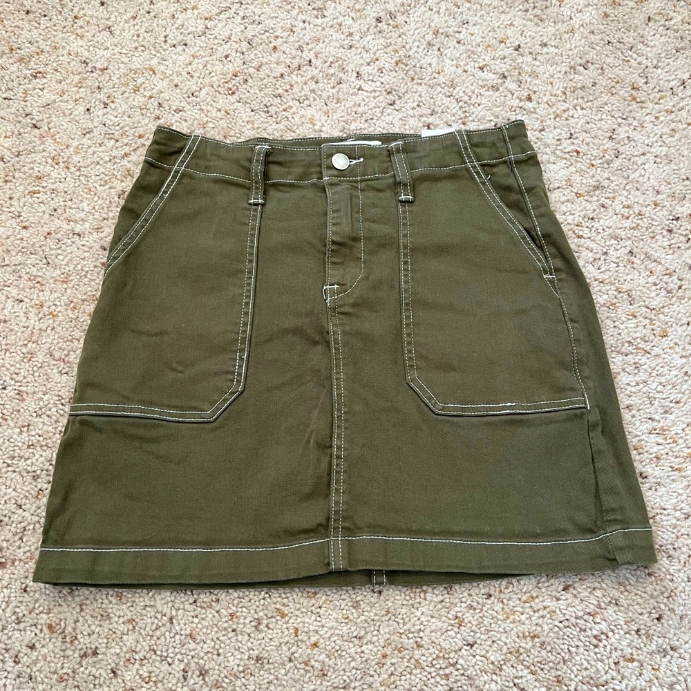 Misc USA Denim Paperbag Skirt
